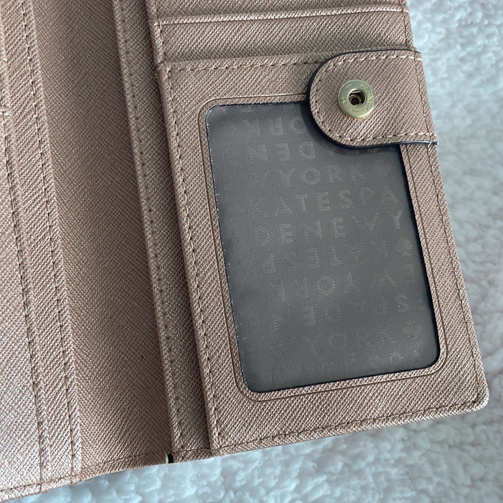 Kate Spade Gold Wallet - Picture 6 of 12
